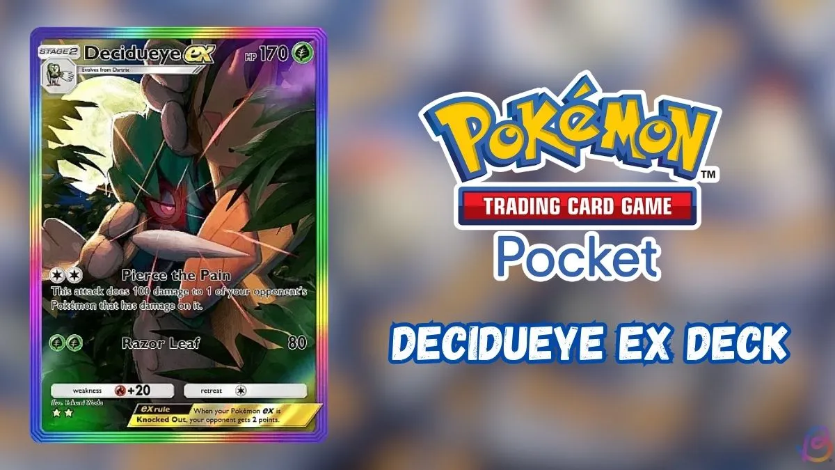 Pocket Decidueye EX Deck - Best Pokemon TCG