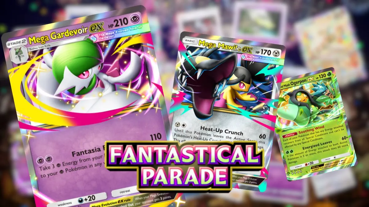 Pokemon TCG Pocket Fantastical Parade List