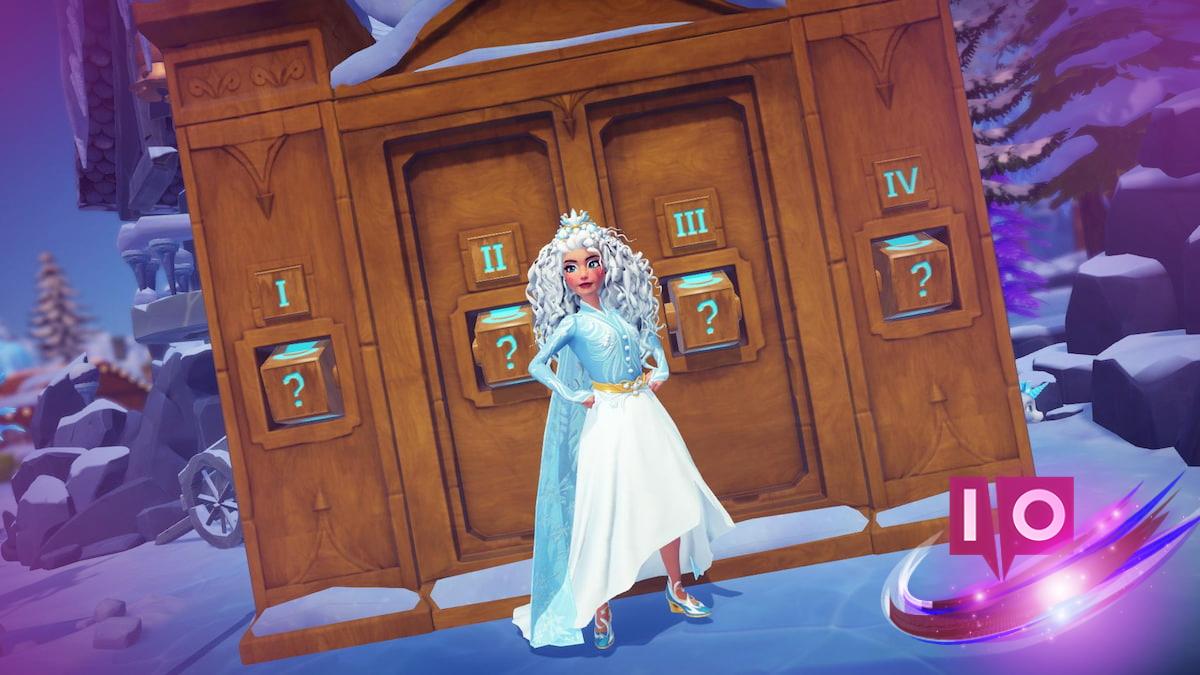 Solve The Winter Floating Festival Pillar Puzzle in Disney Dreamlight Valley