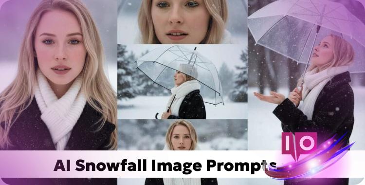15 AI Prompts for Stunning Winter Snowfall Image Creations
