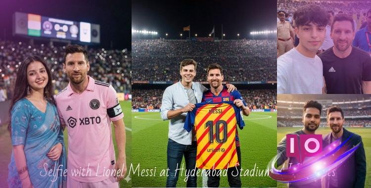 20+ AI Prompts for Realistic Messi Selfies at Hyderabad Stadium
