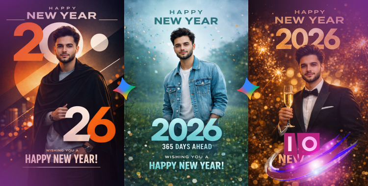 20+ Free New Year Prompts for Gemini Boys: Trendy AI Ideas 2026