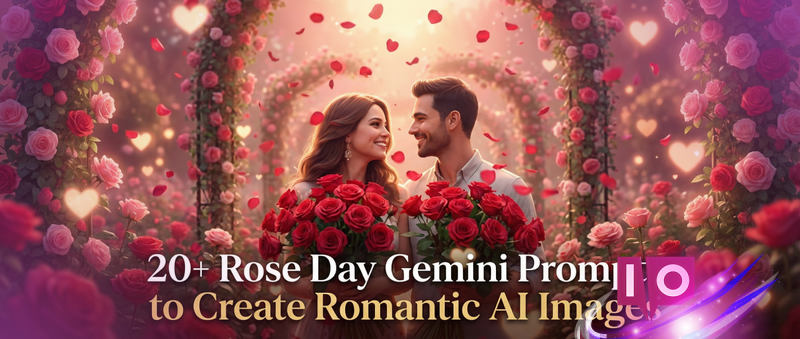 20+ Rose Day Gemini Prompts for Stunning AI Romantic Images (2026)