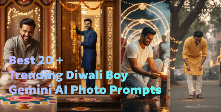 20+ Trending Diwali Gemini AI Photo Prompts for Boys: Copy & Paste