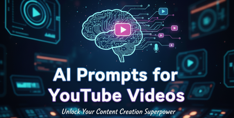 25 Best AI Prompts to Enhance Your YouTube Channel Content