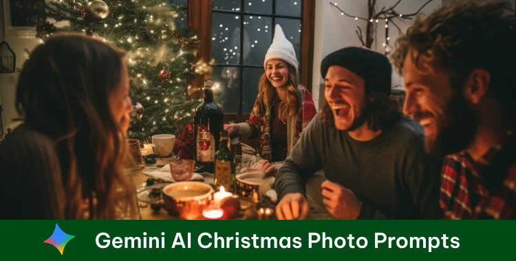 25+ Free Gemini AI Christmas Photo Prompts for Stunning Holiday Images
