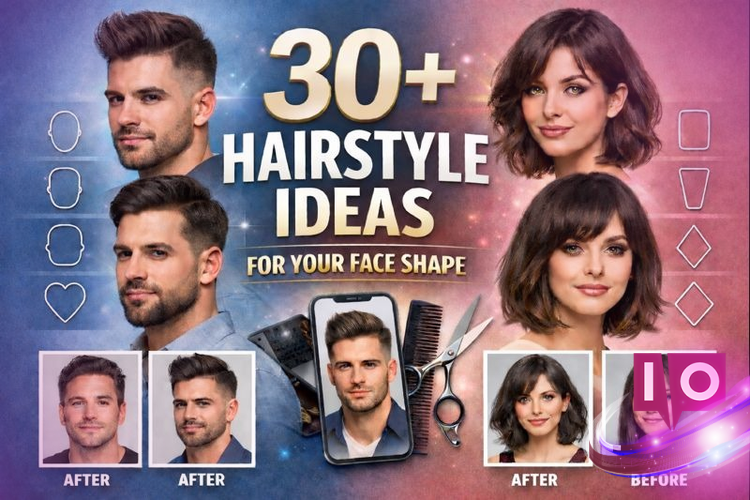 30+ AI Hairstyle Ideas for Your Face Shape Before the Salon