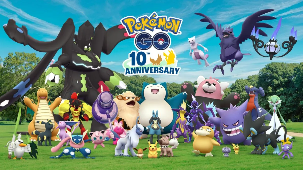 Celebrate 10 Years of Pokémon GO: Anniversaries, Snapshots & More!