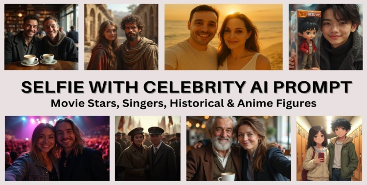 Create Celebrity Selfies with AI: Fun Prompts for 2026 Photos