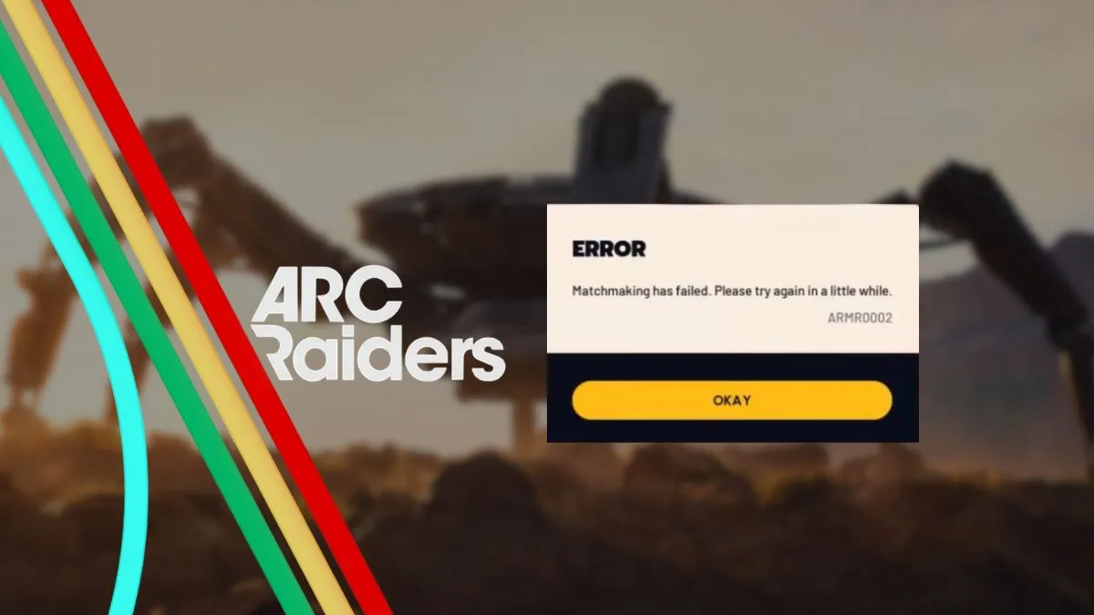 Fix Arc Raiders ARMR0002 Error: Step-by-Step Guide