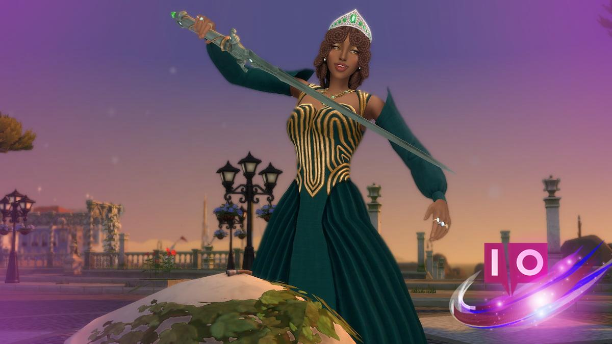 How to Pull the Sword from the Stone in The Sims 4: Royalty & Legacy