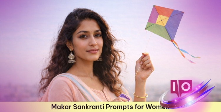 Makar Sankranti Prompts for Women: 30+ AI Art Ideas