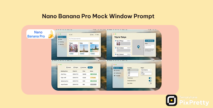 Master Nano Banana Pro UI Prompts for Stunning Mockups