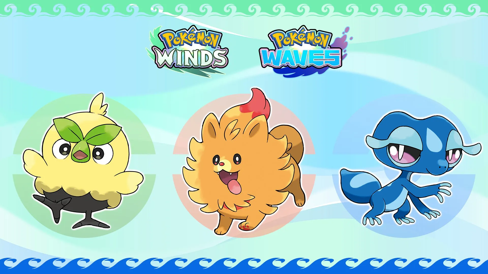 Pokemon Winds and Waves Finally Revealed: New Gen 10 Pokemon