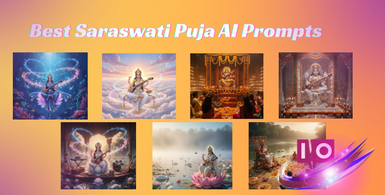 Saraswati Puja AI Prompts: Stunning Navratri Images