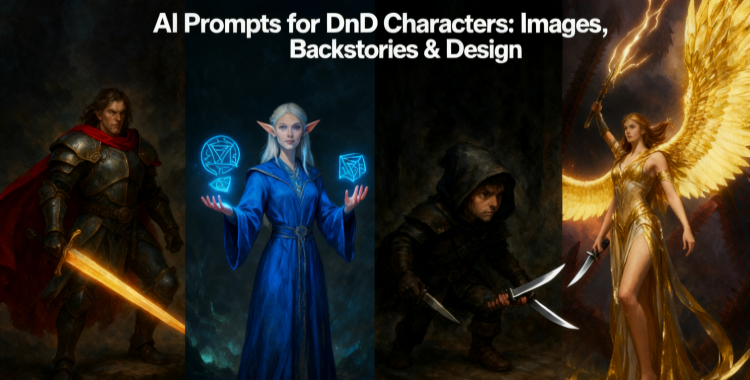 Top AI Prompts for Creating Vivid D&D Character Designs & Backstories