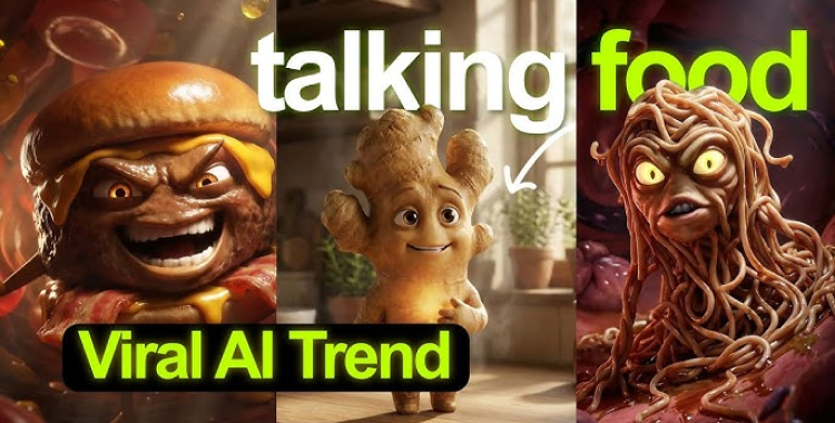 Viral Talking Food Videos: AI TikTok Guide