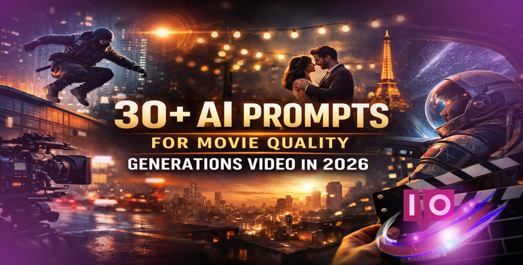 30+ Ready AI Prompts for Cinematic, Movie-Quality Video