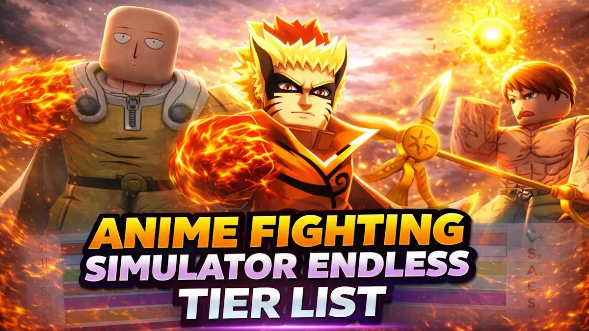 Anime Fighting Simulator Endless Tier List: All Fruits & Champions