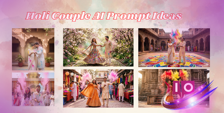 Best Holi Couple AI Prompts 2026: Create Stunning Photos