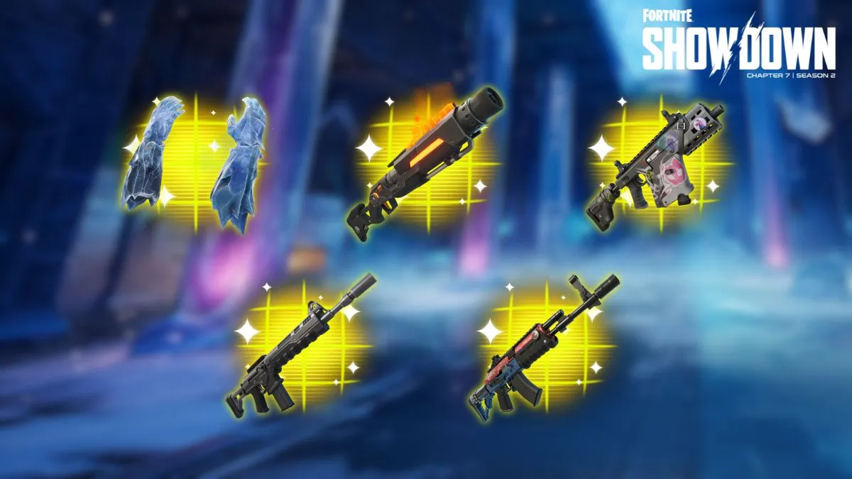 Fortnite Chapter 7 Season 2: All Mythic Weapons & How to Get Them