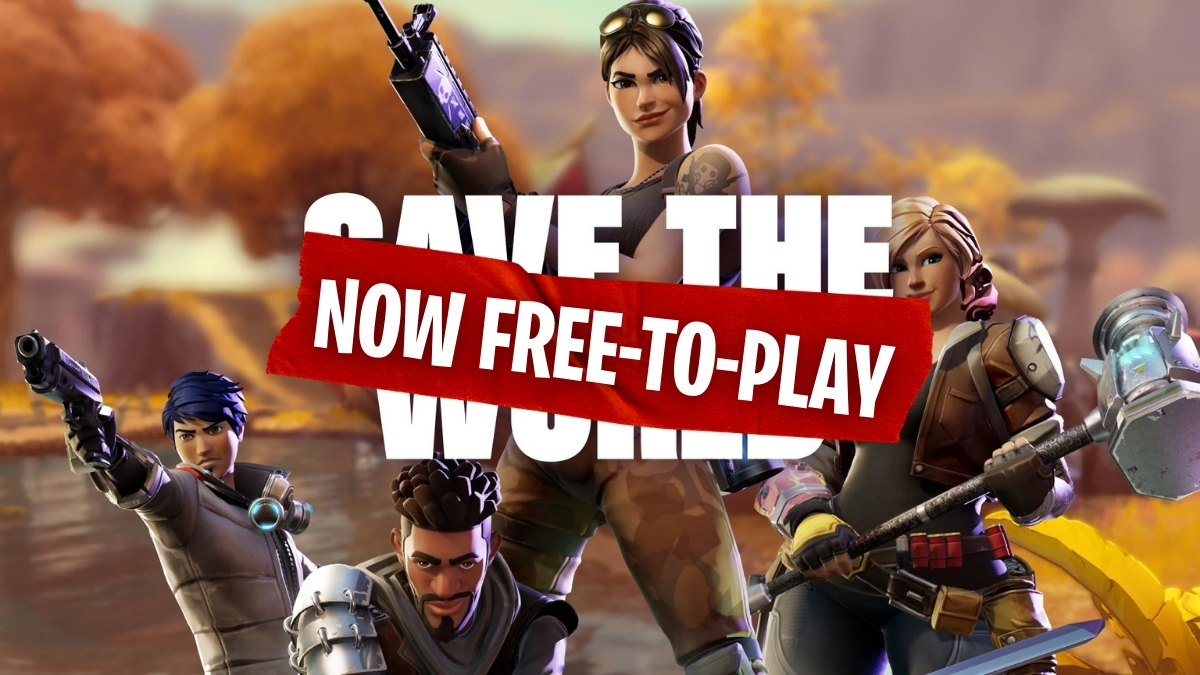 Fortnite Teases Save the World Going Free-to-Play