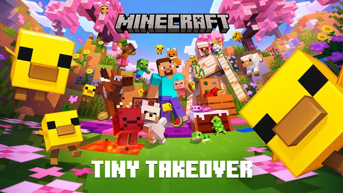 Minecraft Tiny Takeover Update: Baby Mobs & New Items