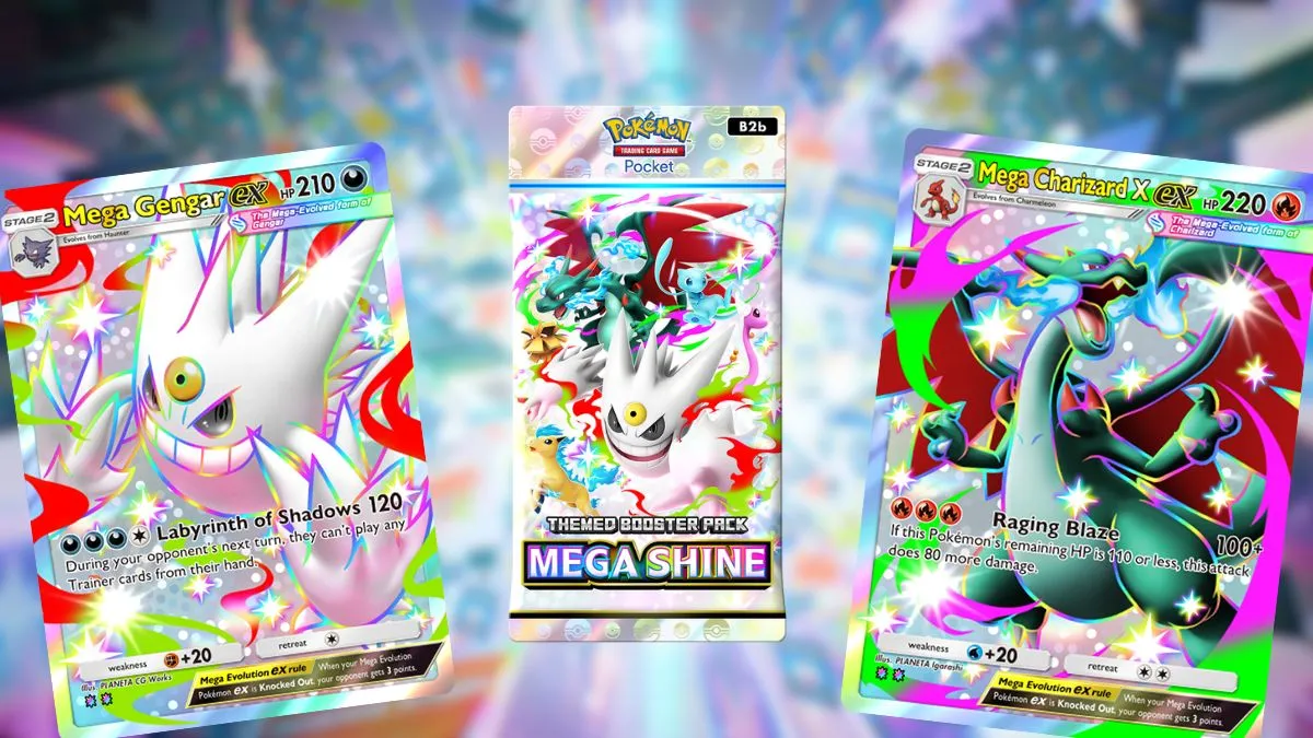 Pokemon TCG Pocket Mega Shine Expansion: Complete Card List
