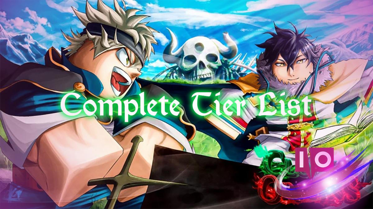Clover Origins Tier List: Best Grimoires, Races, Weapons & Traits