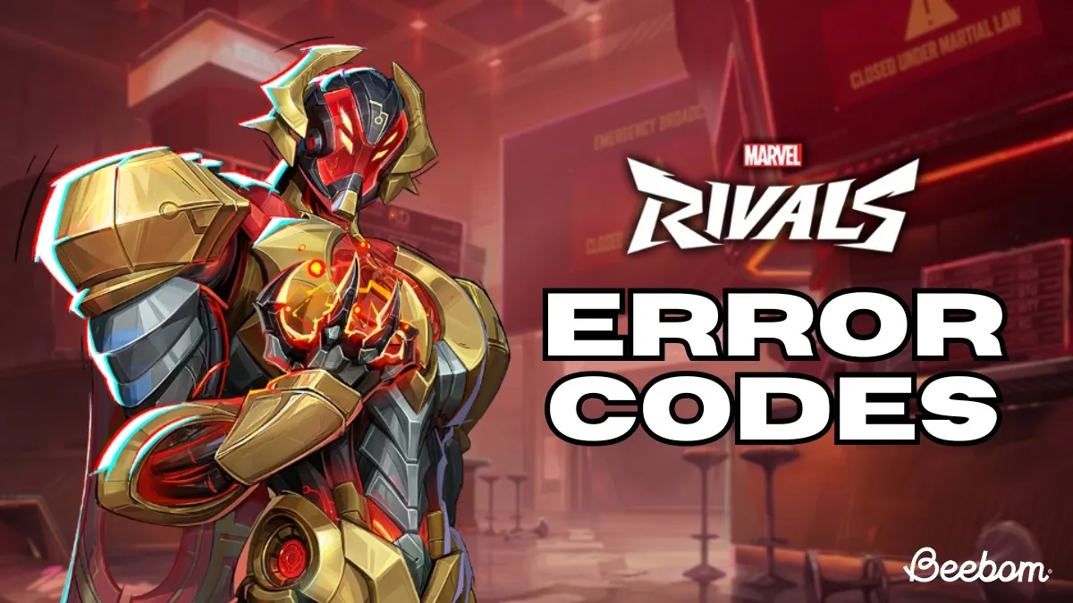 Marvel Rivals Error Codes: Causes & Easy Fixes