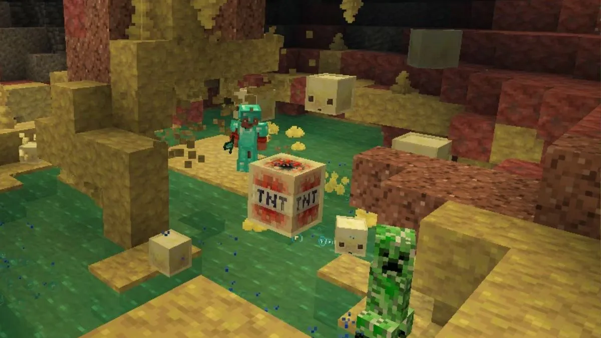 Minecraft 26.2 Snapshot 5: Explosive Sulfur Cube, Geysers & More