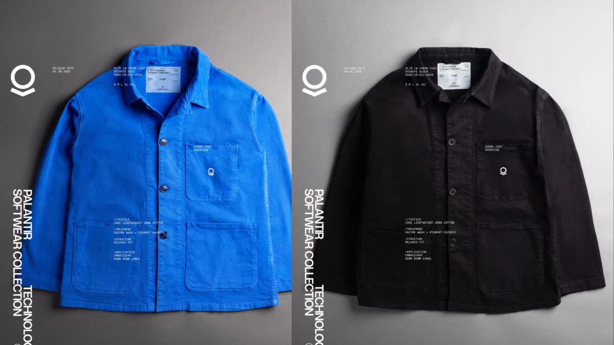 Palantir's Chic Chore Coat: Wearable Merch for 'Baddies'