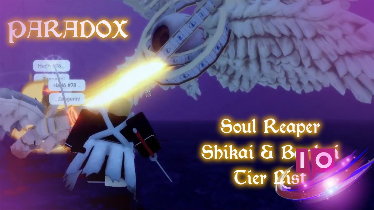 Paradox Shikai & Bankai Tier List — April 2026 Rankings