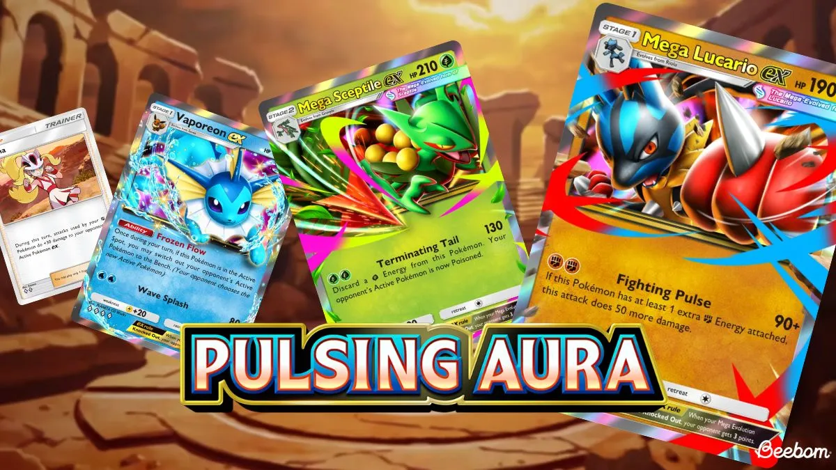 Pokémon TCG: Pocket Pulsing Aura — Complete Set Card List