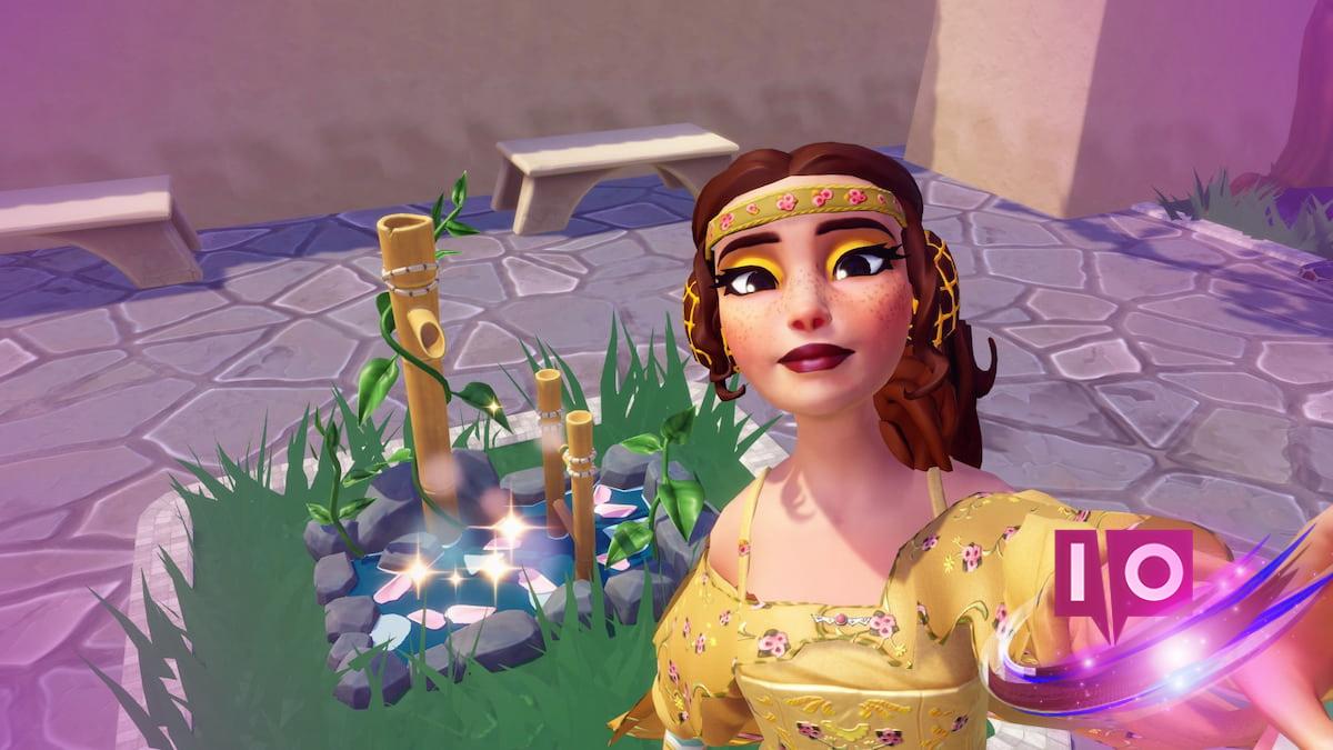 Solve Bamboo Fountain Puzzle - Dreamlight Valley Springtime Festival