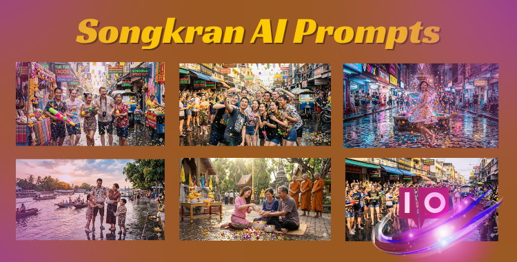 Songkran AI Prompts (2026): 50+ Ideas for Stunning Festival Images