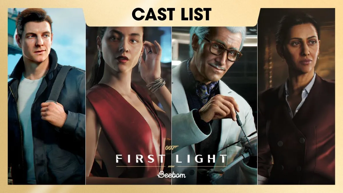 007 First Light: Complete Characters & Voice Cast