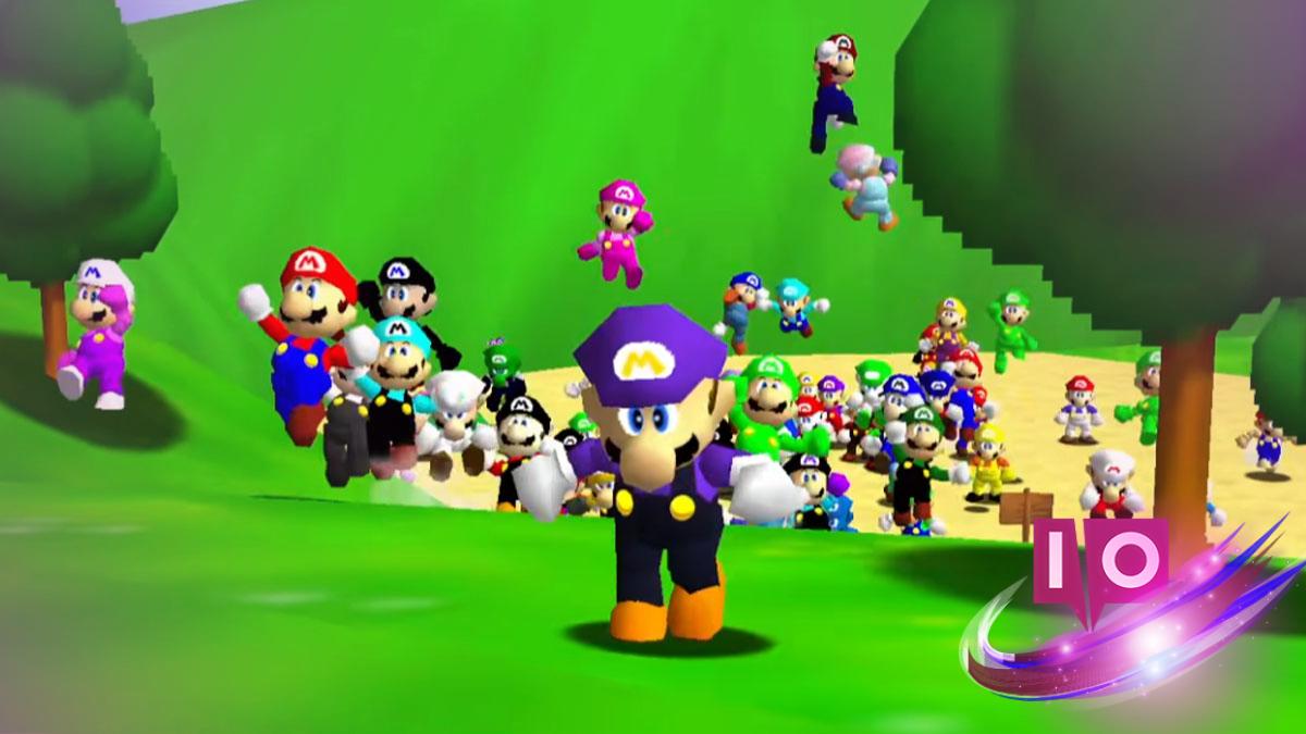 100 Players Beat Super Mario 64 Simultaneously in One Session