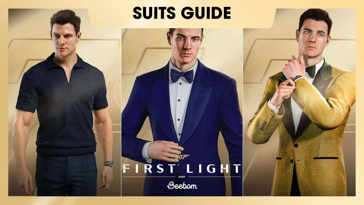 All 007 First Light Suits & How to Unlock Them