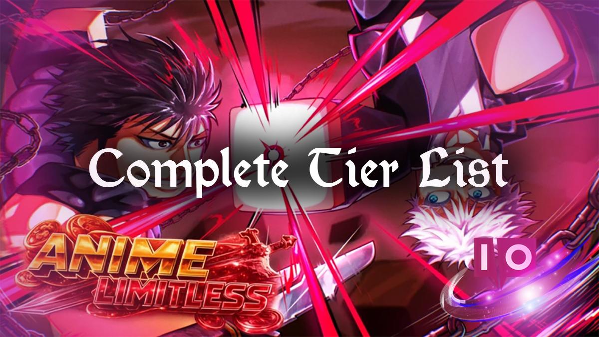 Anime Limitless Tier List: Best Swords, Souls & More (Updated)
