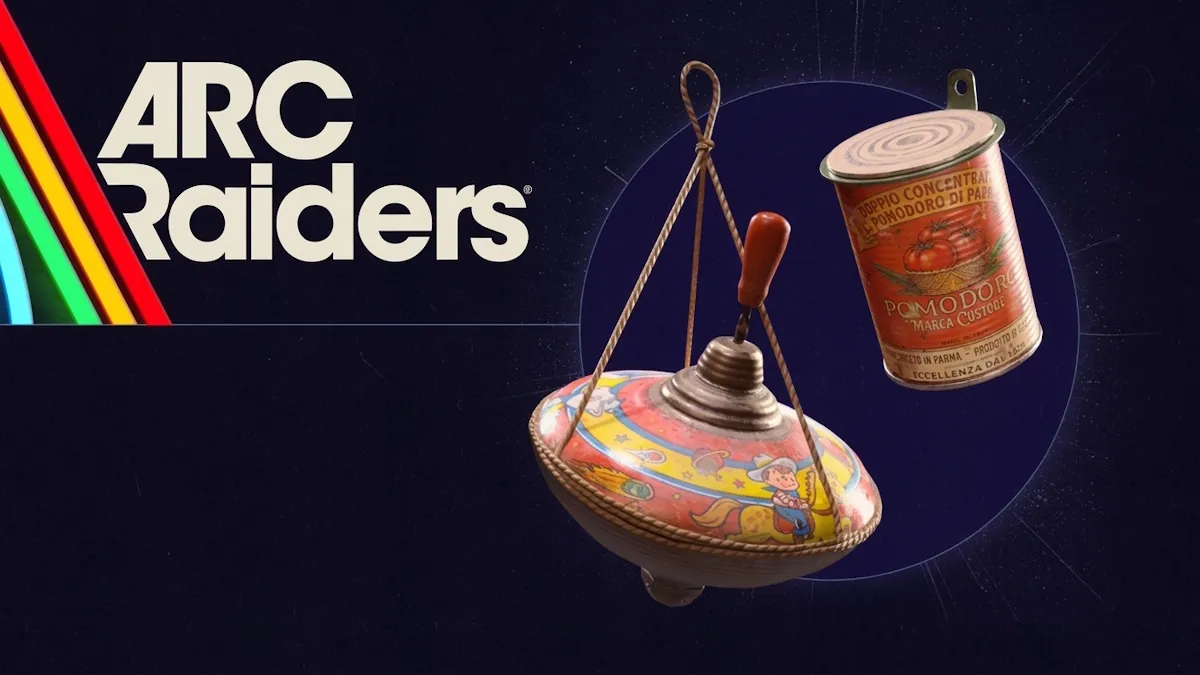 Arc Raiders Twitch Drops: Spin Top & Canned Tomatoes Backpack Charms