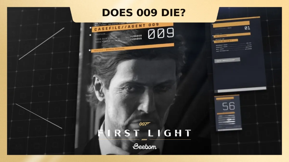 Does 009 Die in 007: First Light? Answered
