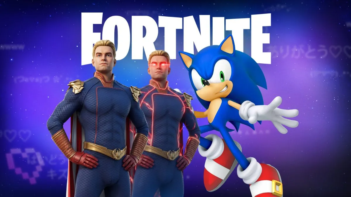 Fortnite Chapter 7 Season 3 Battle Pass Leaks: Homelander, Sonic