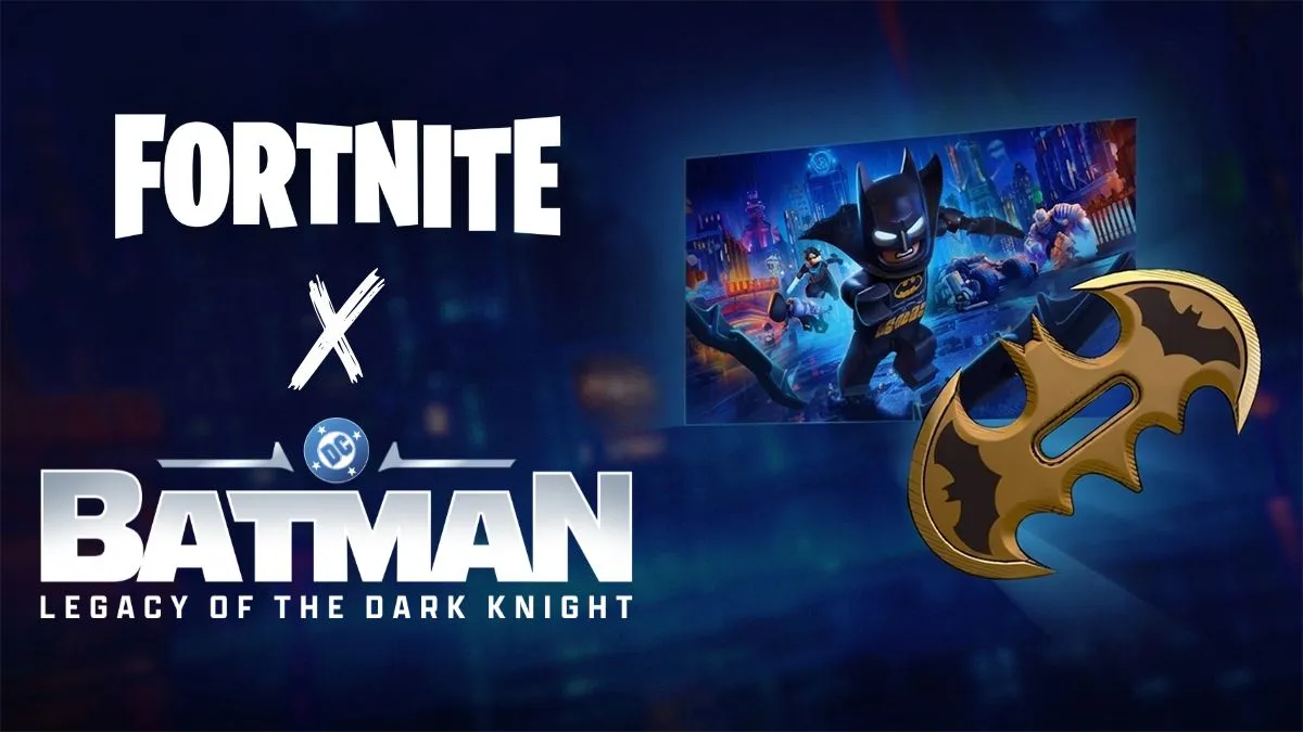 How to Get LEGO Batman Legacy Pickaxe Free in Fortnite (Dark Knight)