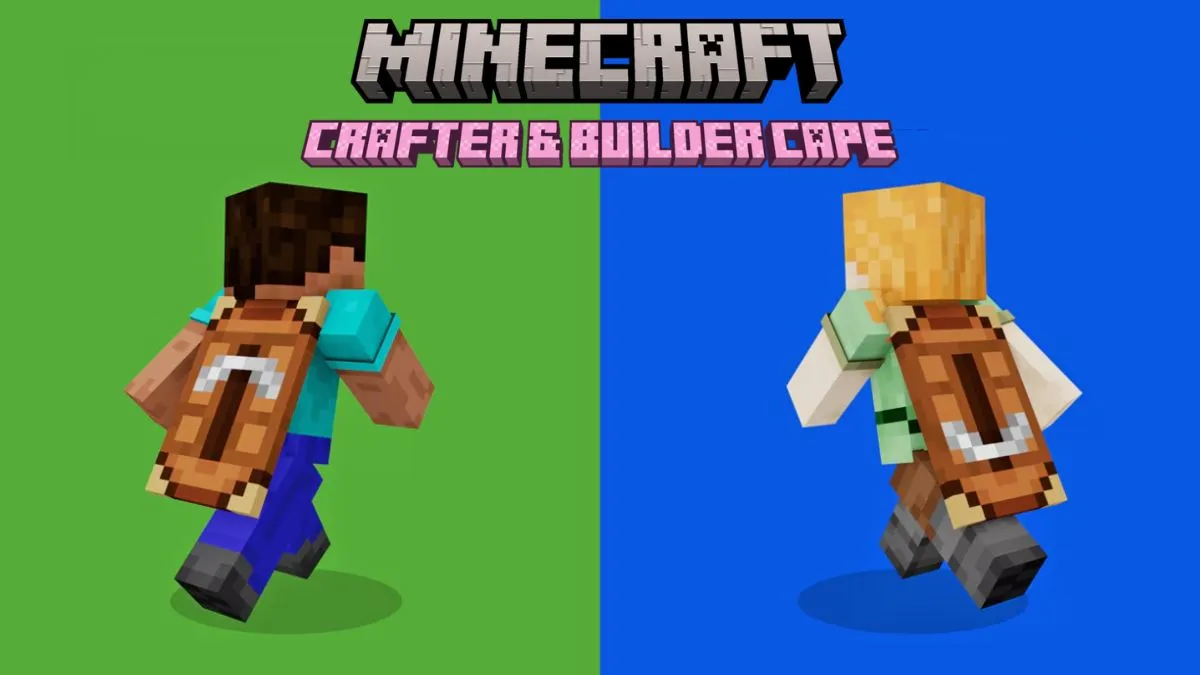 How to Get the New Crafter & Builder Capes in Minecraft