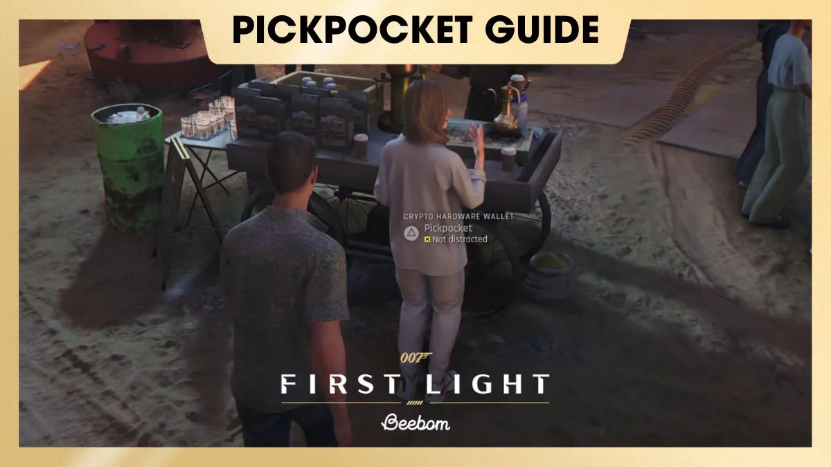 How to Pickpocket in 007 First Light - Guide & Tips