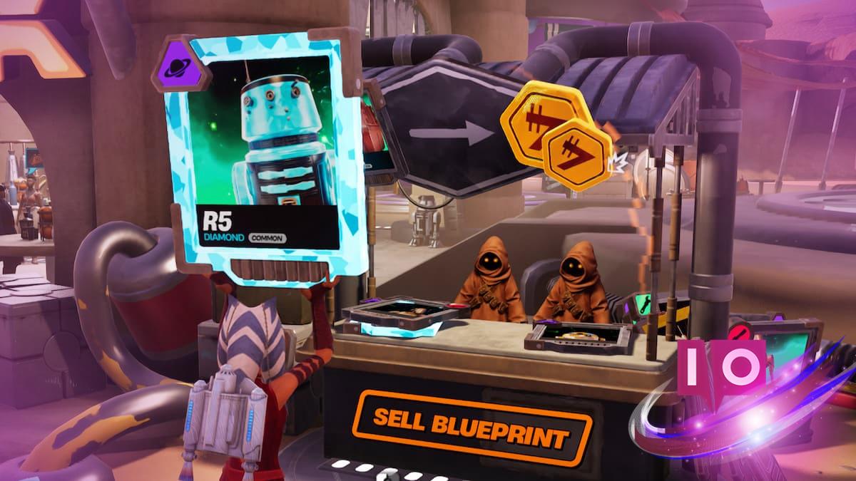How to Sell Blueprints in Fortnite: Star Wars Droid Tycoon