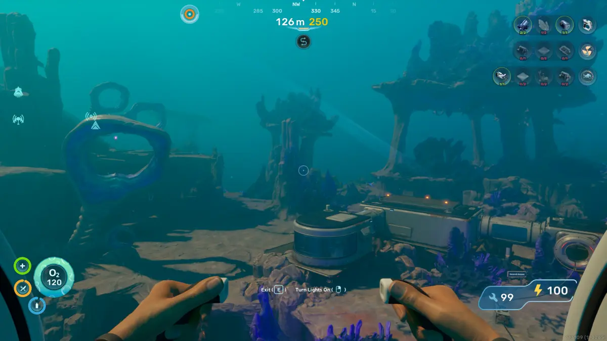 How to Turn On Power Center Turbine at Alien Ruins - Subnautica 2
