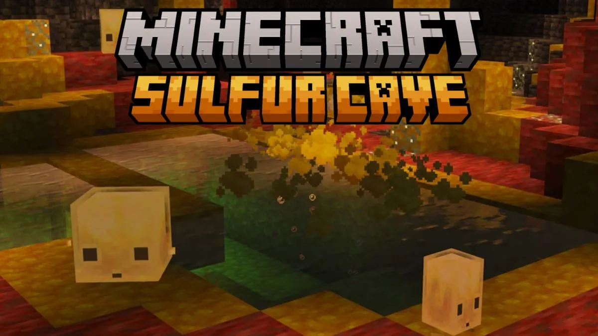 Minecraft Sulfur Caves Guide: Locations, Blocks & Mobs