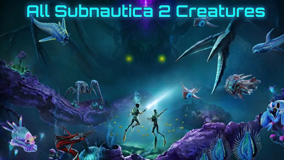 Subnautica 2 Creatures: Complete List of Flora & Fauna